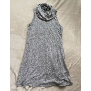 Cowl Neck/Sleeveless Dress